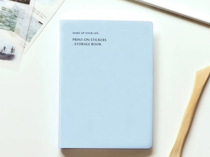 MU - Print On Stickers Storage Book - ColorSwatch