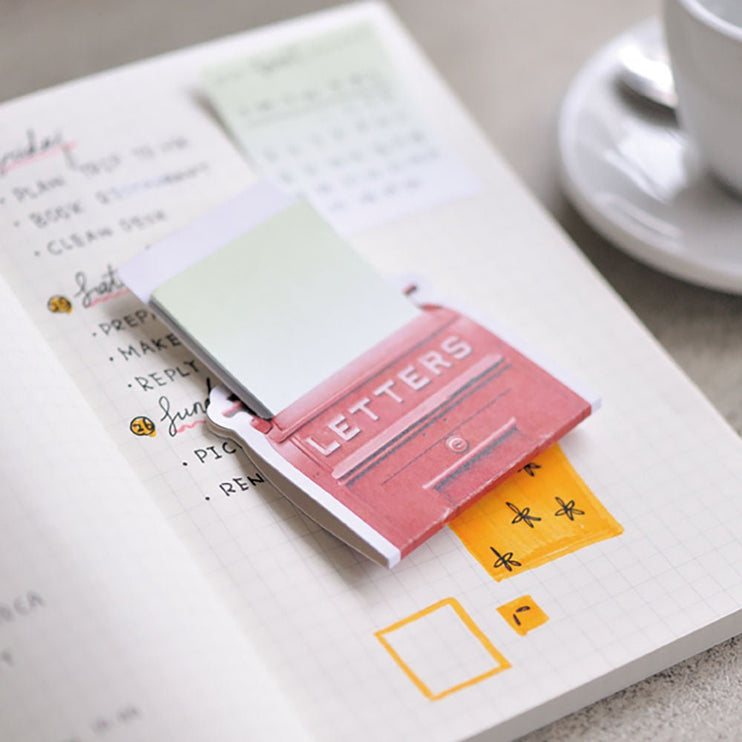 MU - Retro Sticky Notes - Mailbox - ColorSwatch