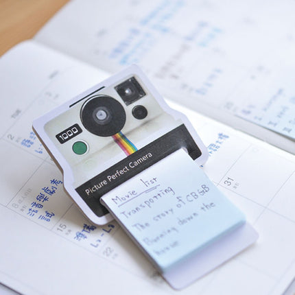 MU - Retro Sticky Notes - Polaroid Camera - ColorSwatch