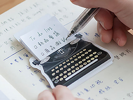 MU - Retro Sticky Notes - Typewriter - ColorSwatch