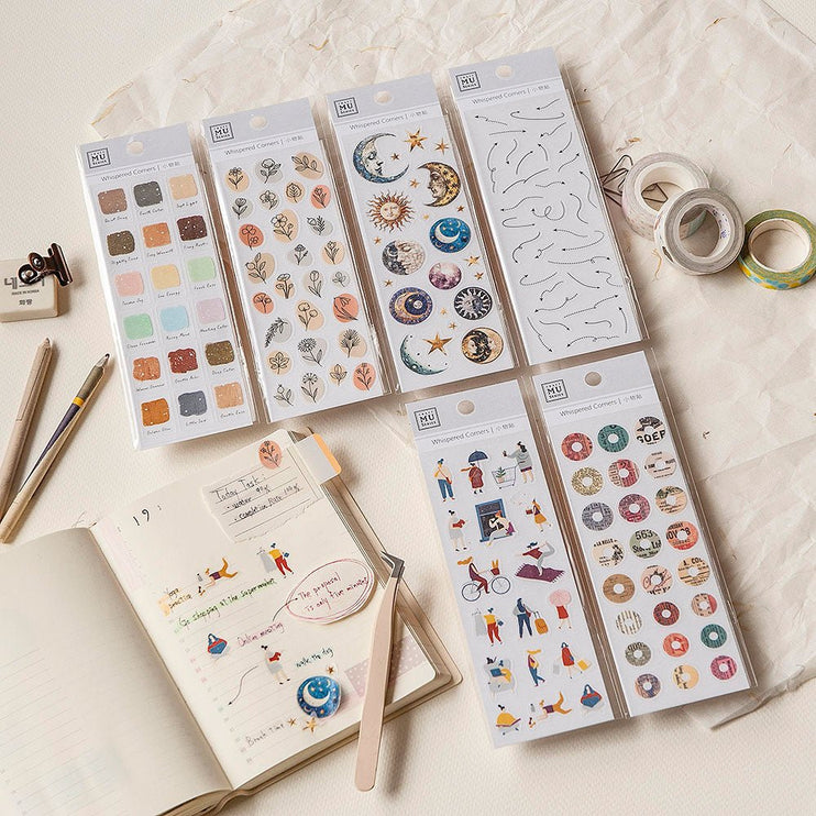 MU - Small Items Stickers - Colores - ColorSwatch