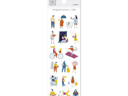 MU - Small Items Stickers - Daily People - ColorSwatch