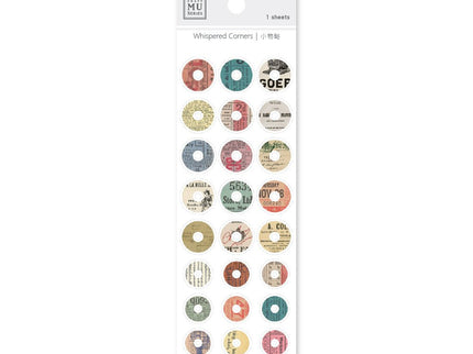 MU - Small Items Stickers - Dots Vintage - ColorSwatch