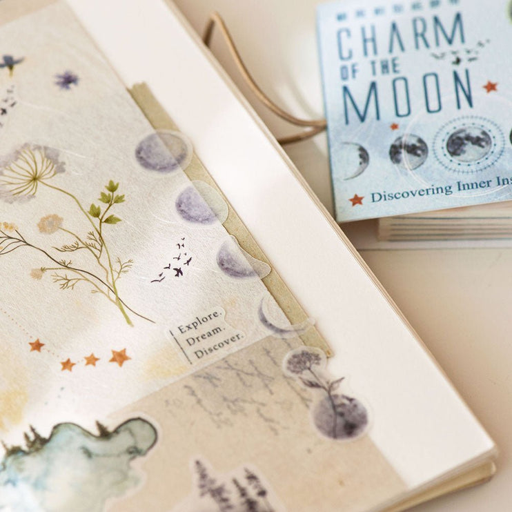 MU - Washi Tape Book - Charm of the Moon - ColorSwatch