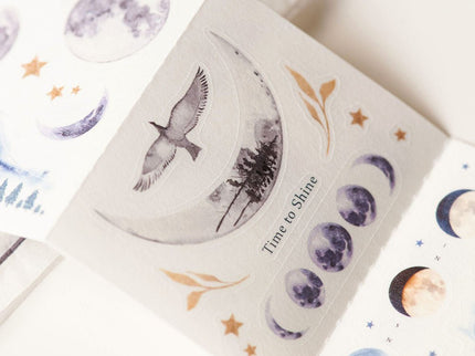 MU - Washi Tape Book - Charm of the Moon - ColorSwatch