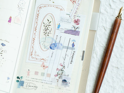 MU - Washi Tape Book - Girls in the Garden - ColorSwatch