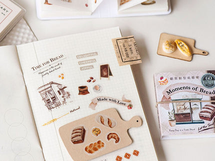 MU - Washi Tape Book - Moments of Bread - ColorSwatch