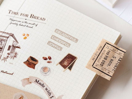 MU - Washi Tape Book - Moments of Bread - ColorSwatch