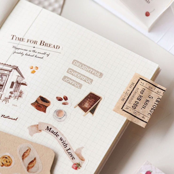 MU - Washi Tape Book - Moments of Bread - ColorSwatch