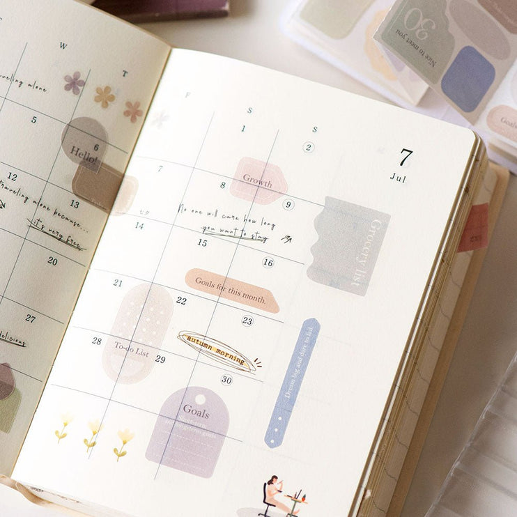 MU - Washi Tape Book - Power of Labels - ColorSwatch