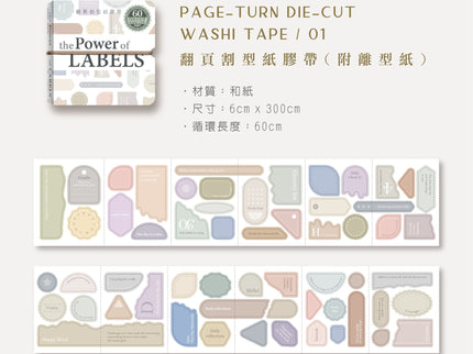 MU - Washi Tape Book - Power of Labels - ColorSwatch
