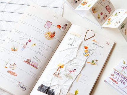 MU - Washi Tape Book - Verses of Life - ColorSwatch