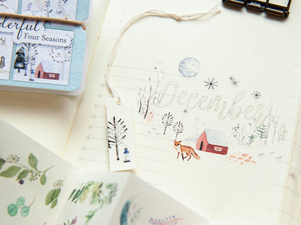 MU - Washi Tape Book - Wonderful Four Seasons - ColorSwatch