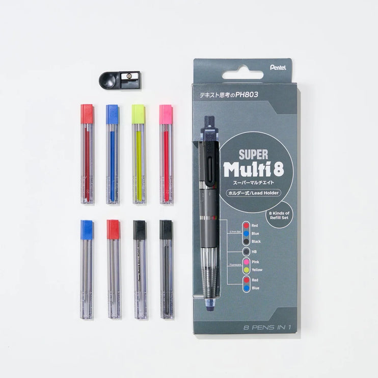 Pentel SUPER Multi 8 - Set