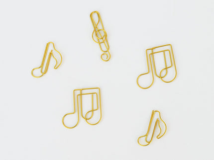 Music Paper Clips - ColorSwatch