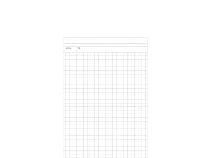 Netepad Mnemosyne A5 - Cuadrícula - ColorSwatch