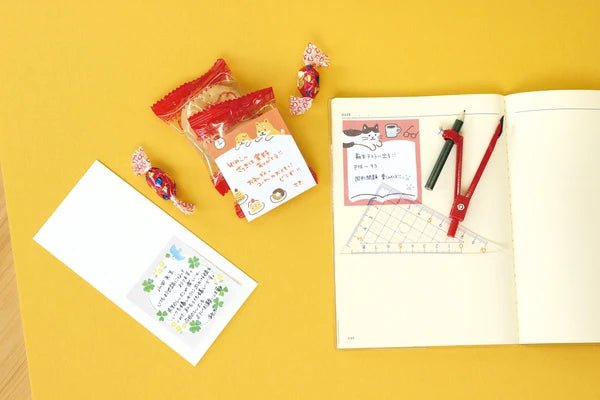 Notitas Adhesivas - Gato con libro - ColorSwatch