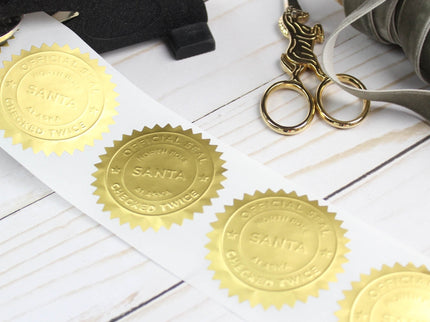 Official Santa Seals - ColorSwatch