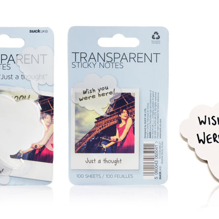 Sticky Notes Transparentes - Burbuja de Texto