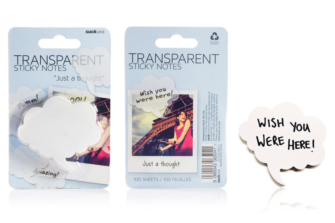 Sticky Notes Transparentes - Burbuja de Texto