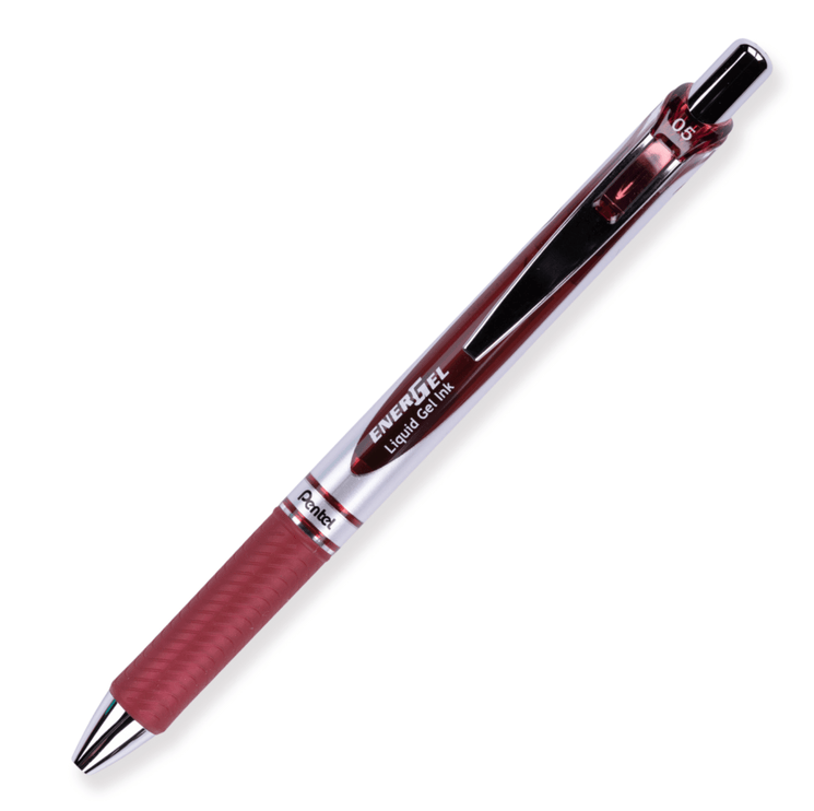 Pentel Energel RTX 0.7mm - Burgundy - ColorSwatch