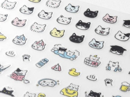 Pictograph Stickers - Gatos - ColorSwatch