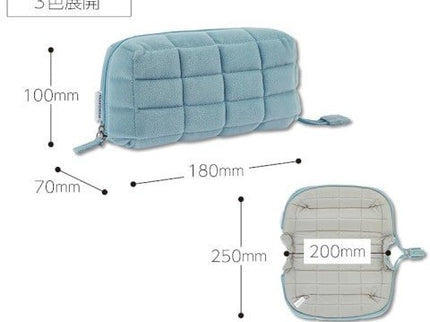 Pillow Pen Case - Celeste - ColorSwatch