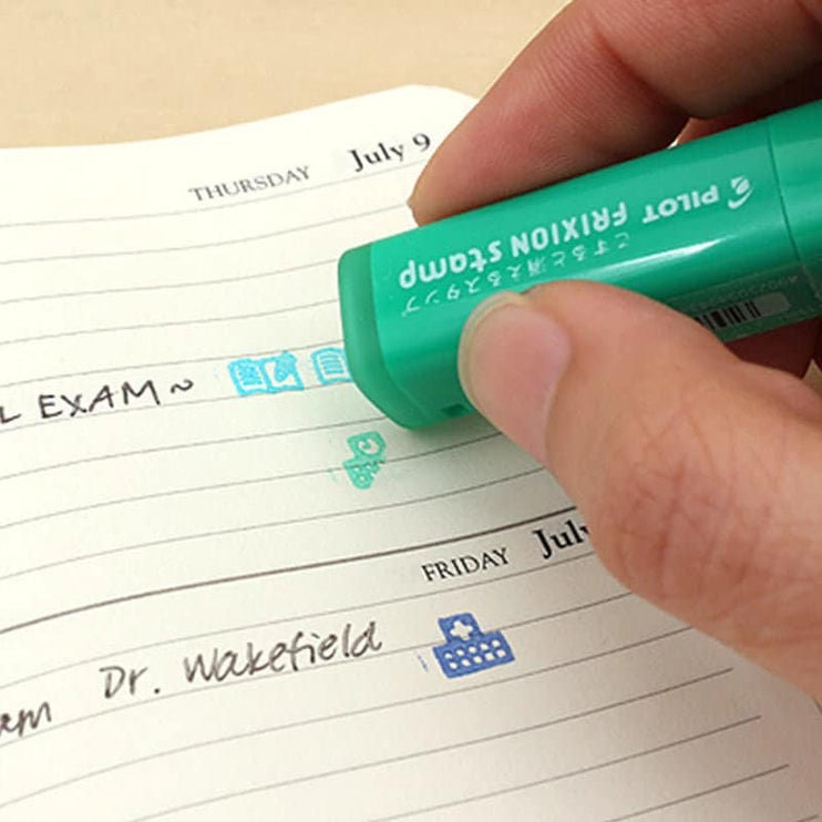 Pilot Frixion Stamp - Pastel - ColorSwatch