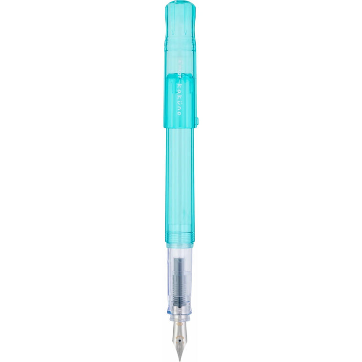 Pilot Kakuno - Clear Aqua - Pluma Fuente - ColorSwatch