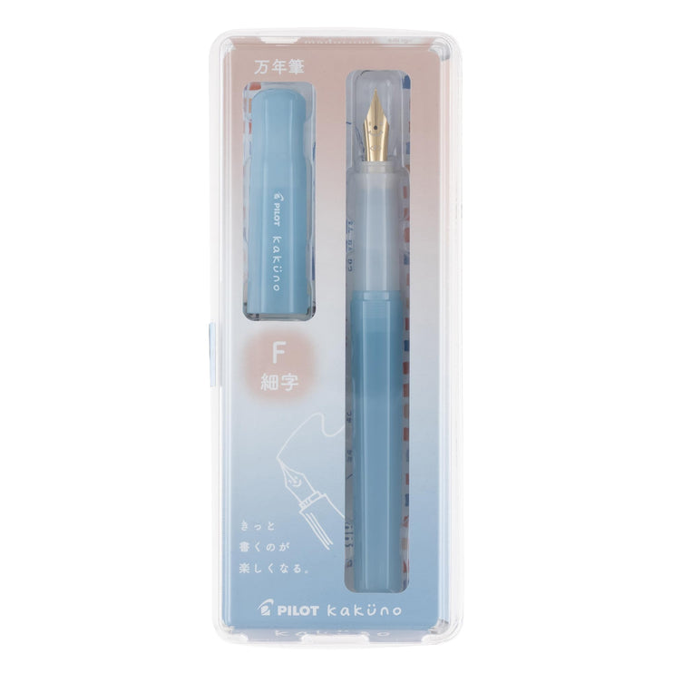 Pilot Kakuno Madoromi - Azure Sky - Pluma Fuente - ColorSwatch