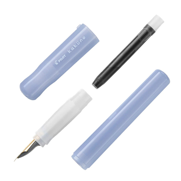 Pilot Kakuno Madoromi - Twilight Periwinkle - Pluma Fuente - ColorSwatch