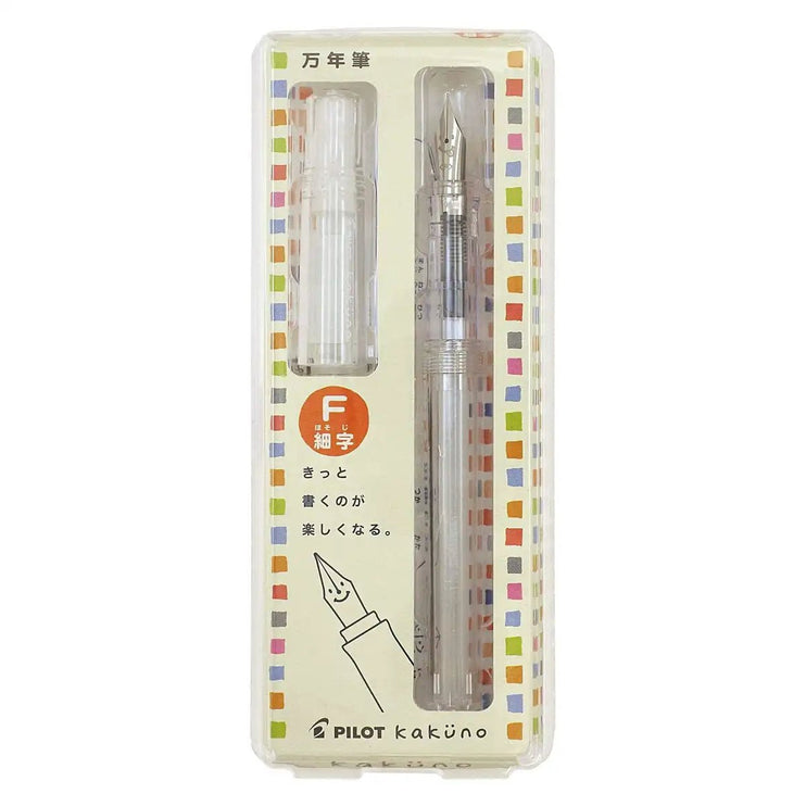 Pilot Kakuno - Transparente - Pluma Fuente - ColorSwatch