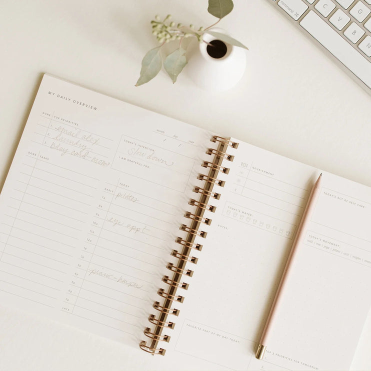 Planificador Diario - Chalk White - ColorSwatch