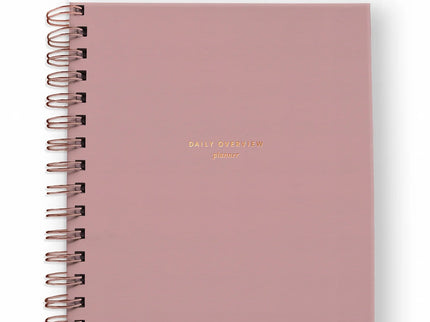 Planificador Diario - Dusty Rose - ColorSwatch