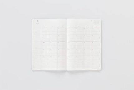 Planificador Mensual 2026 - A5 Slim - Black - ColorSwatch