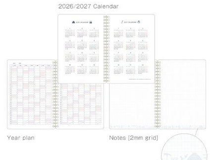 Planificador Mensual 2026 - B6 - Eric White - ColorSwatch