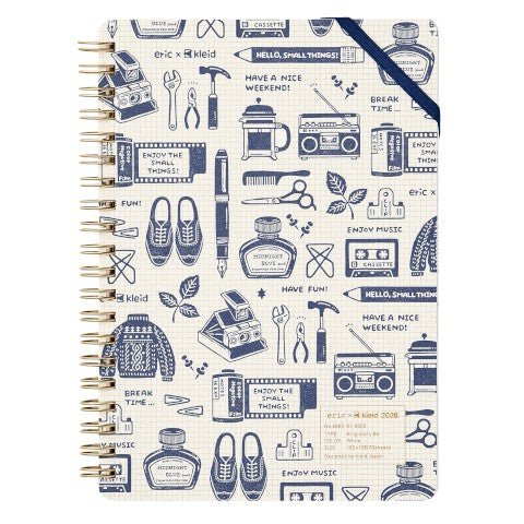 Planificador Mensual 2026 - B6 - Eric White - ColorSwatch