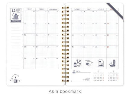 Planificador Mensual 2026 - B6 - Eric White - ColorSwatch