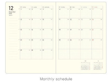 Planificador Mensual 2026 - B6 Fleek - Champagne Gold - ColorSwatch