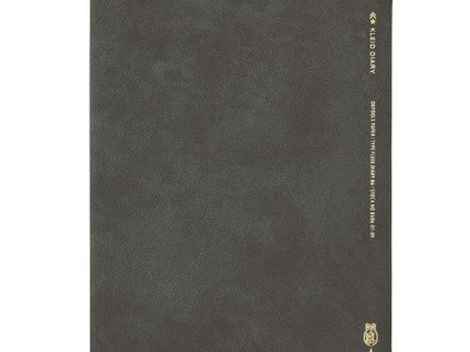 Planificador Mensual 2026 - B6 Fleek - Charcoal - ColorSwatch