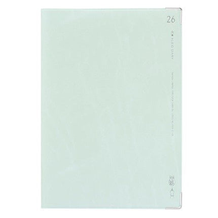 Planificador Mensual 2026 - B6 Fleek - Mint - ColorSwatch