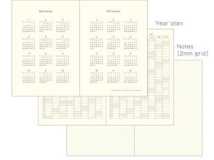 Planificador Mensual 2026 - B6 Fleek - Olive Drab - ColorSwatch