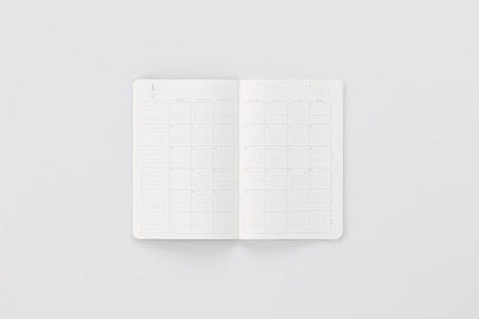 Planificador Mensual 2026 - B6 Slim - Gray - ColorSwatch