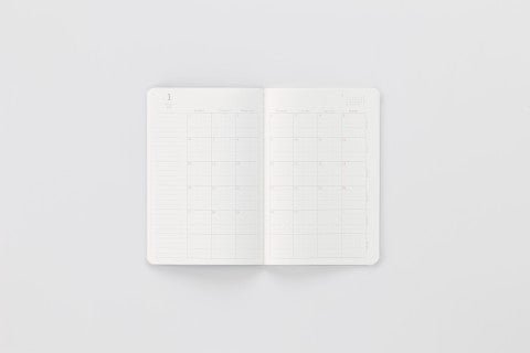 Planificador Mensual 2026 - B6 Slim - Gray - ColorSwatch