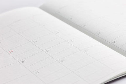 Planificador Mensual 2026 - B6 Slim - Gray - ColorSwatch