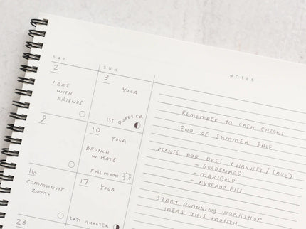 Planificador - Moon Phases - ColorSwatch