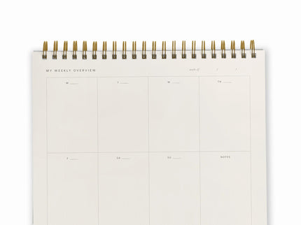 Planificador Semanal - Steel Blue - ColorSwatch