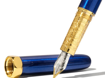 Pluma Fuente Bijou - Blue Revelry (Edición Limitada 15 Aniversario) - ColorSwatch