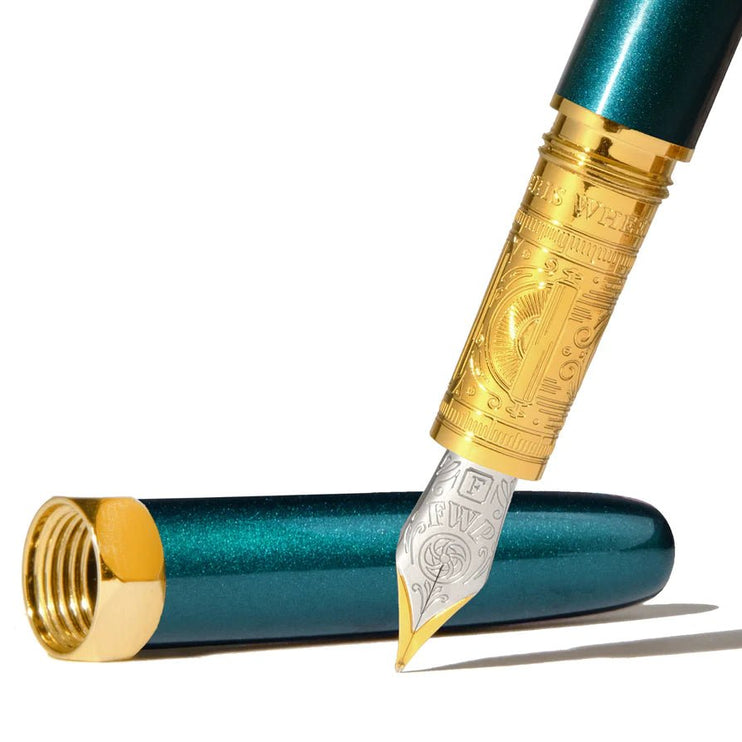 Pluma Fuente Bijou - Printmaker's Teal - ColorSwatch