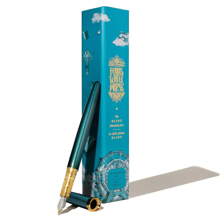 Pluma Fuente Bijou - Printmaker's Teal - ColorSwatch